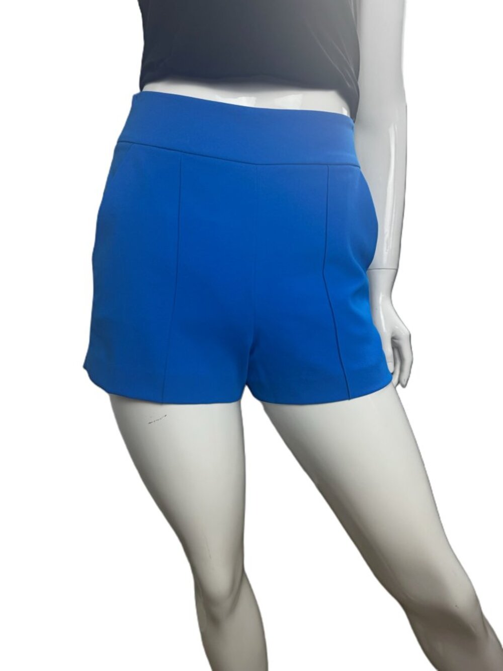 Alice + Olivia Donald Pintuck High Rise Shorts Size 0